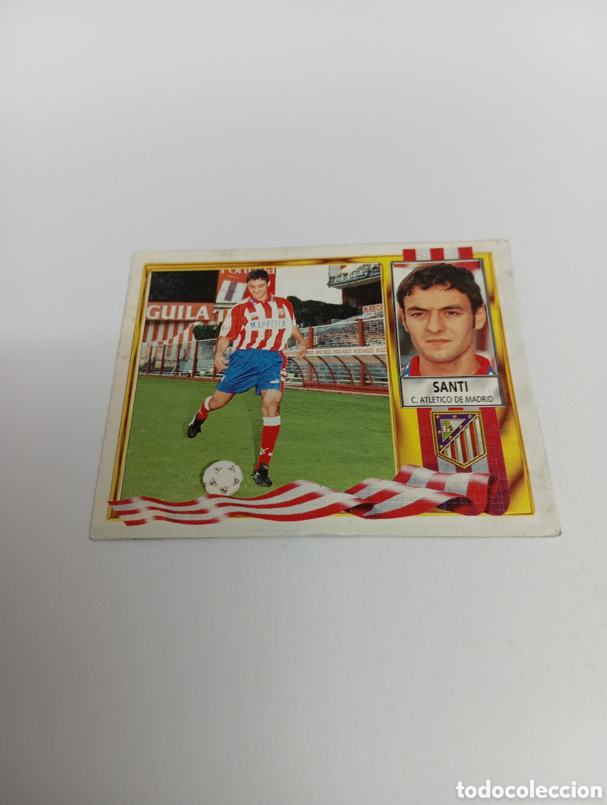 Cromos de F&uacute;tbol: FICHAJE 4 SANTI Liga Este 1995 1996 Recuperado PANINI 95 96