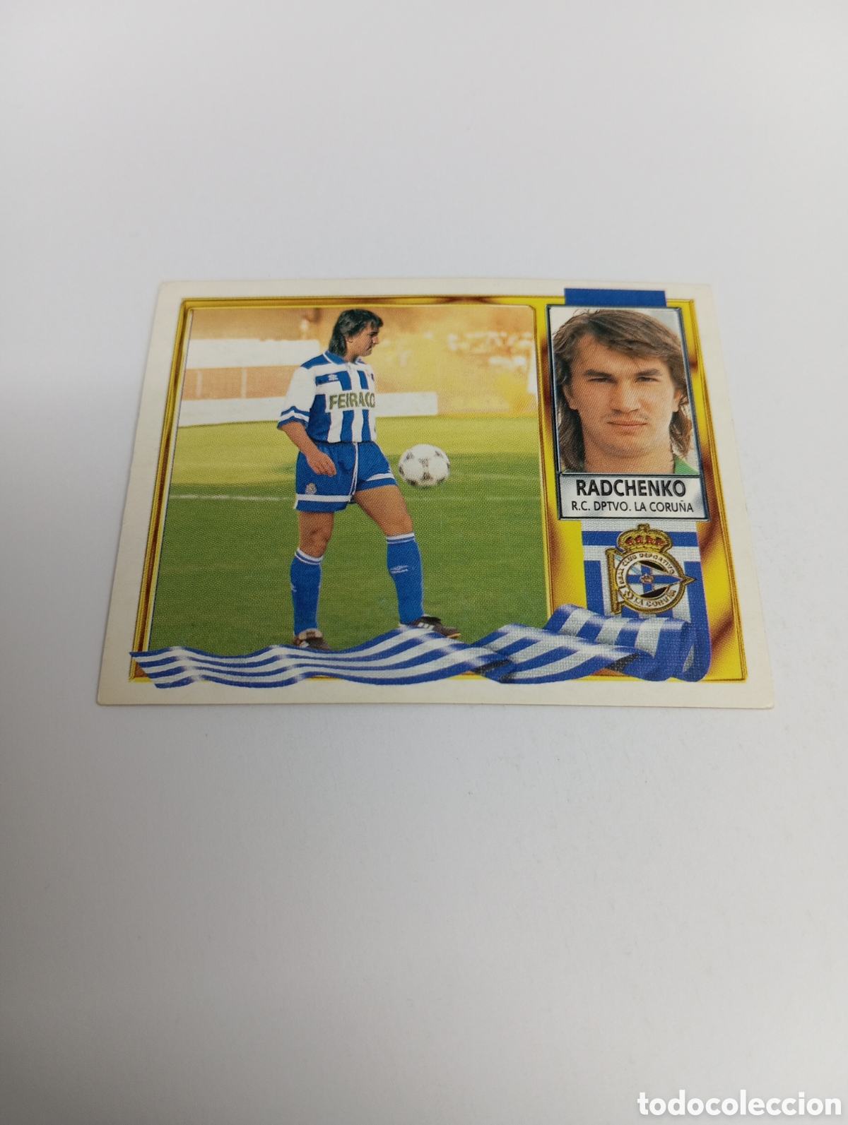 Cromos de F&uacute;tbol: FICHAJE 10 RADCHENKO Liga Este 1995 1996 NUEVO SIN PEGAR PANINI 95 96