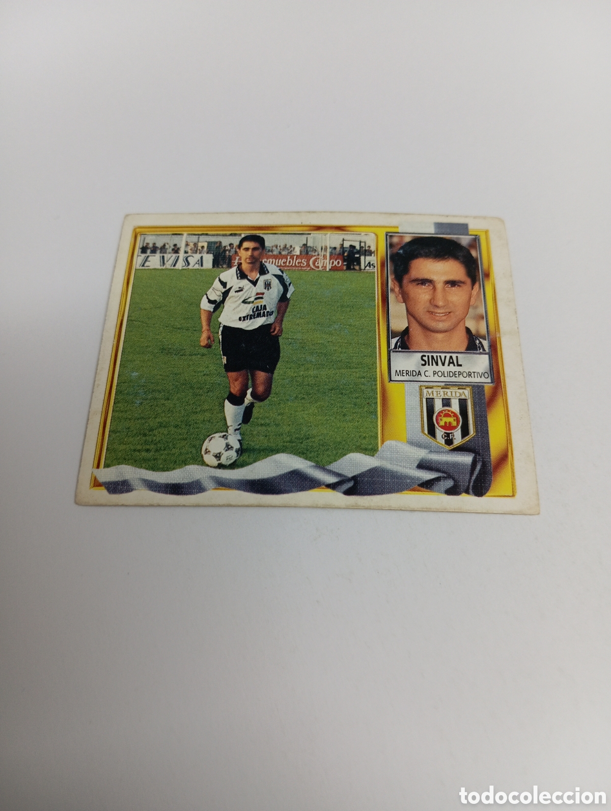 Cromos de F&uacute;tbol: FICHAJE 11 SINVAL Liga Este 1995 1996 NUEVO SIN PEGAR PANINI 95 96