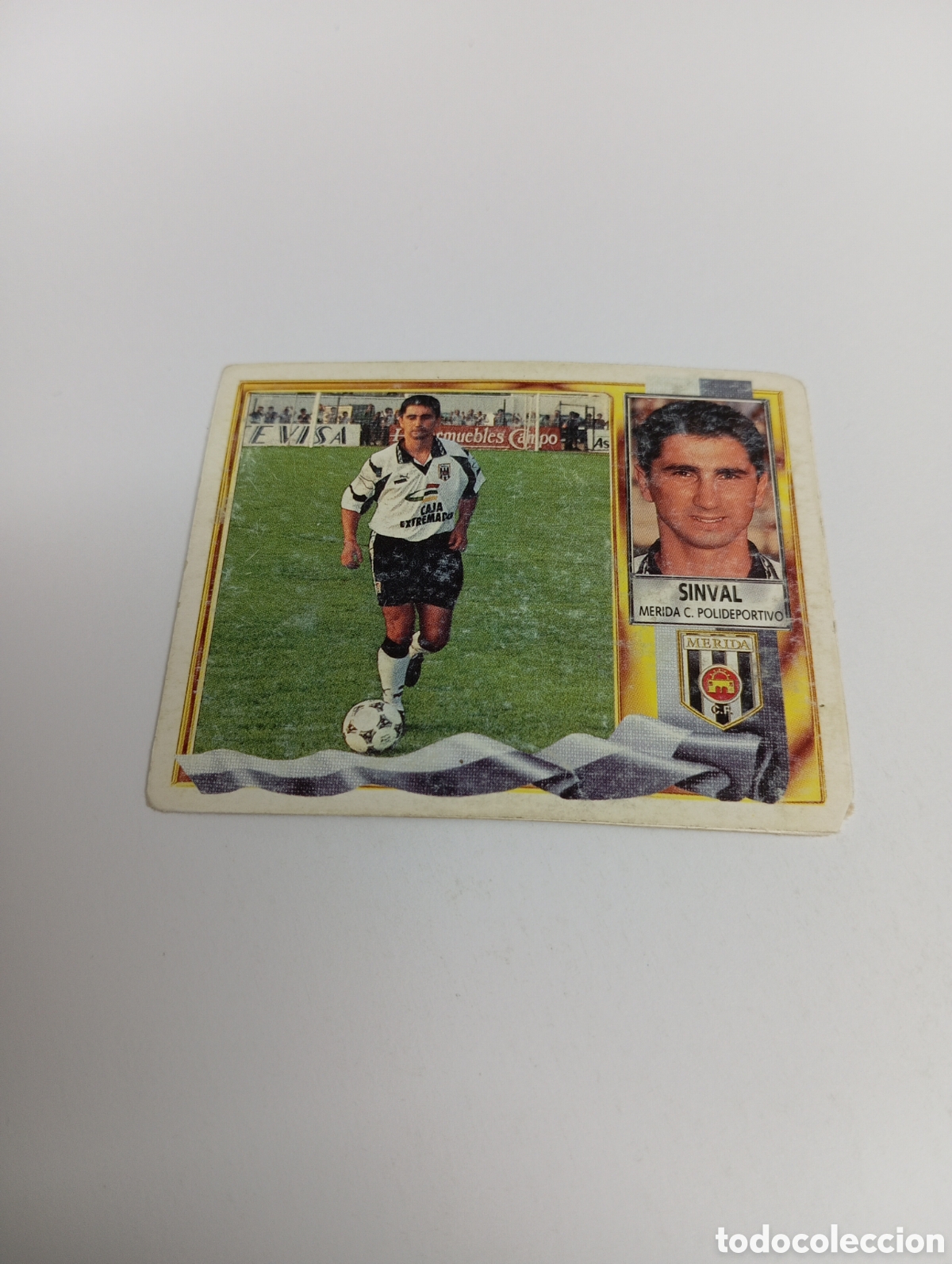 Cromos de F&uacute;tbol: FICHAJE 11 SINVAL Liga Este 1995 1996 NUEVO SIN PEGAR PANINI 95 96