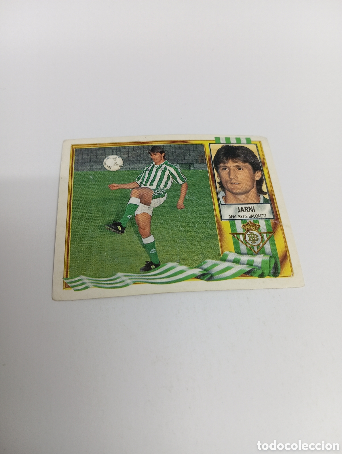 Cromos de F&uacute;tbol: FICHAJE 23 JARNI Liga Este 1995 1996 NUEVO SIN PEGAR PANINI 95 96