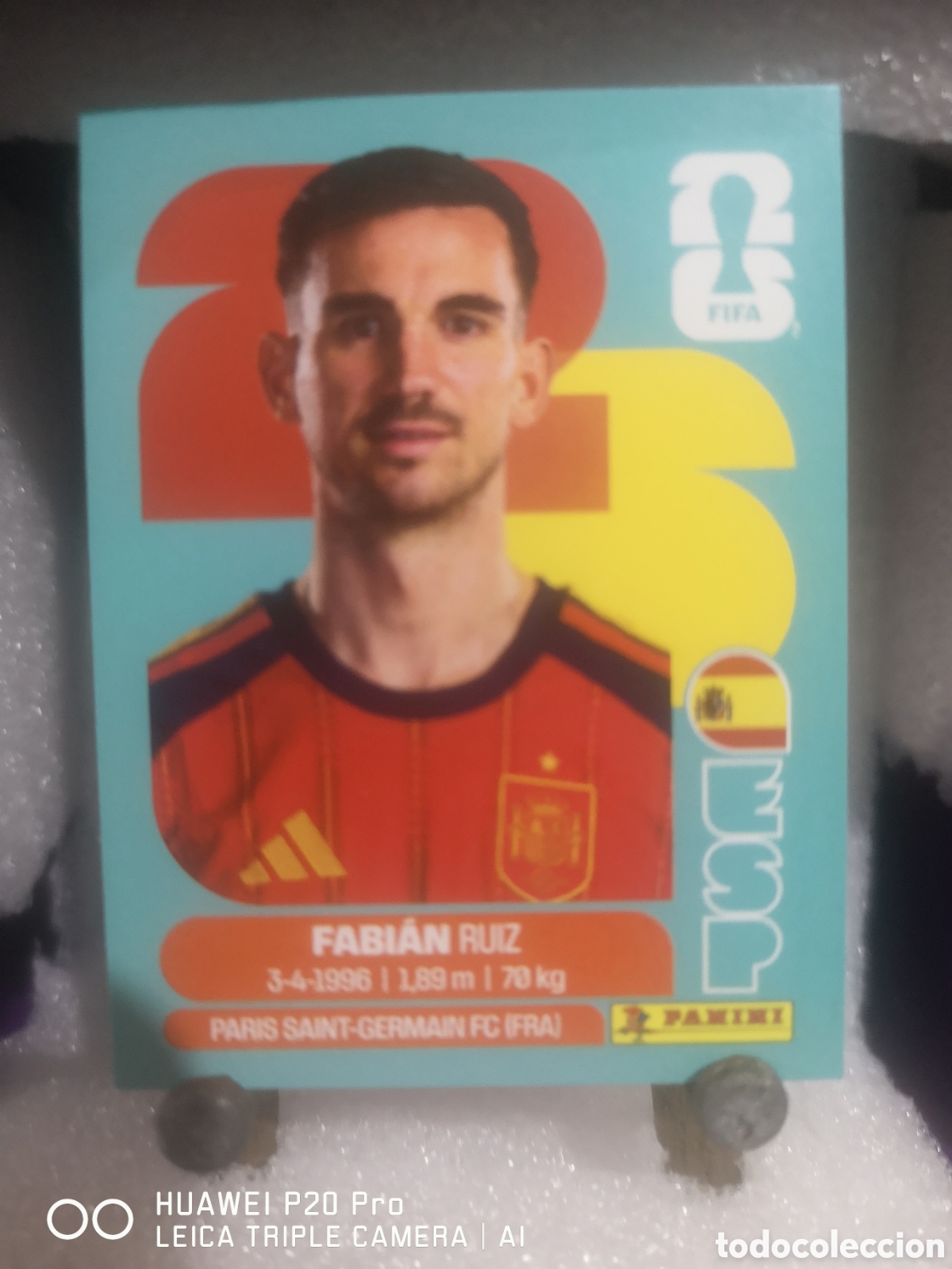 Cromos de F&uacute;tbol: FIFA WORLD CUP MUNDIAL 2026 FABIAN RUIZ - ESP 12