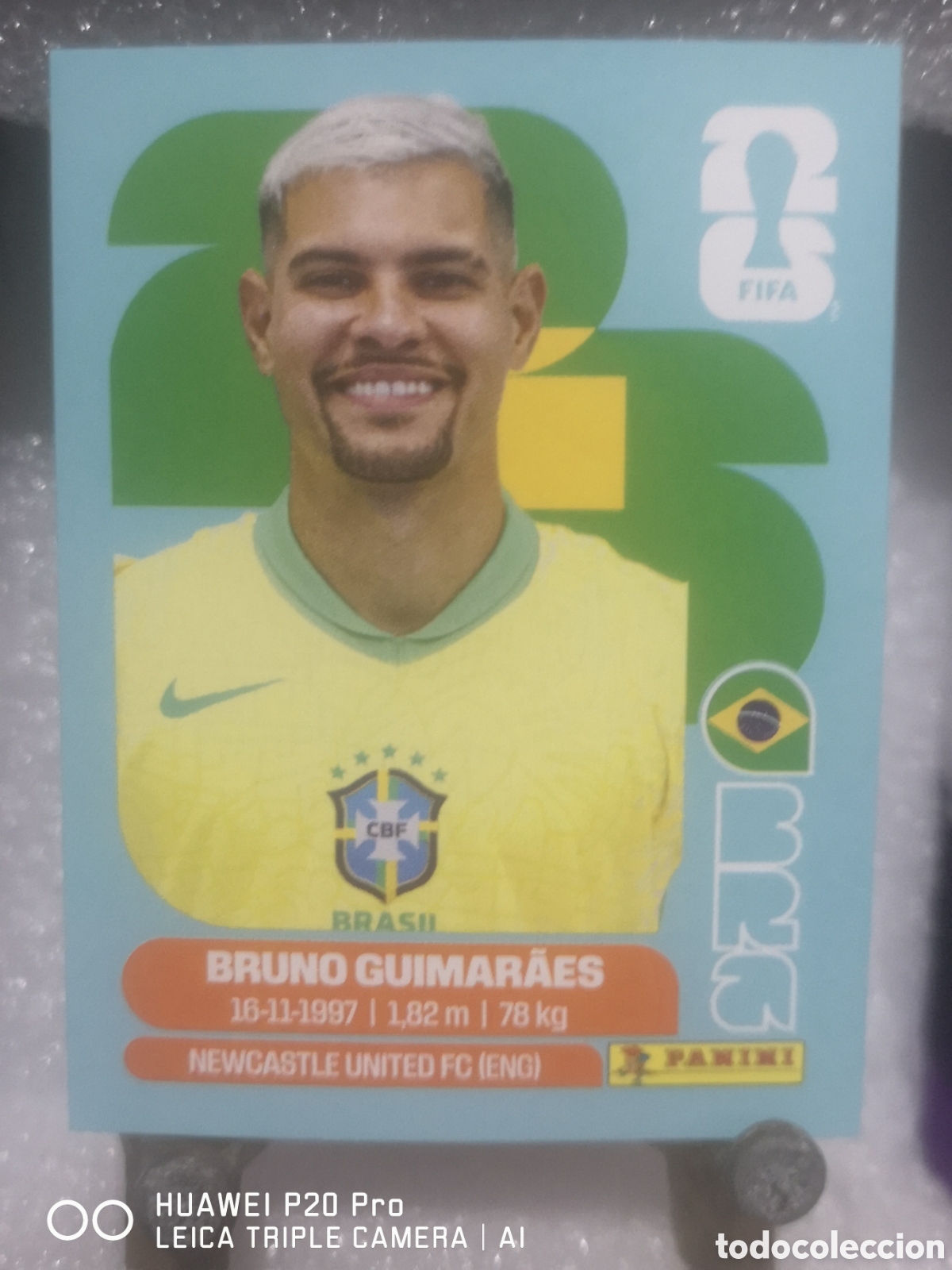 Cromos de F&uacute;tbol: FIFA WORLD CUP MUNDIAL 2026 BRUNO GUIMARAES - BRA 11