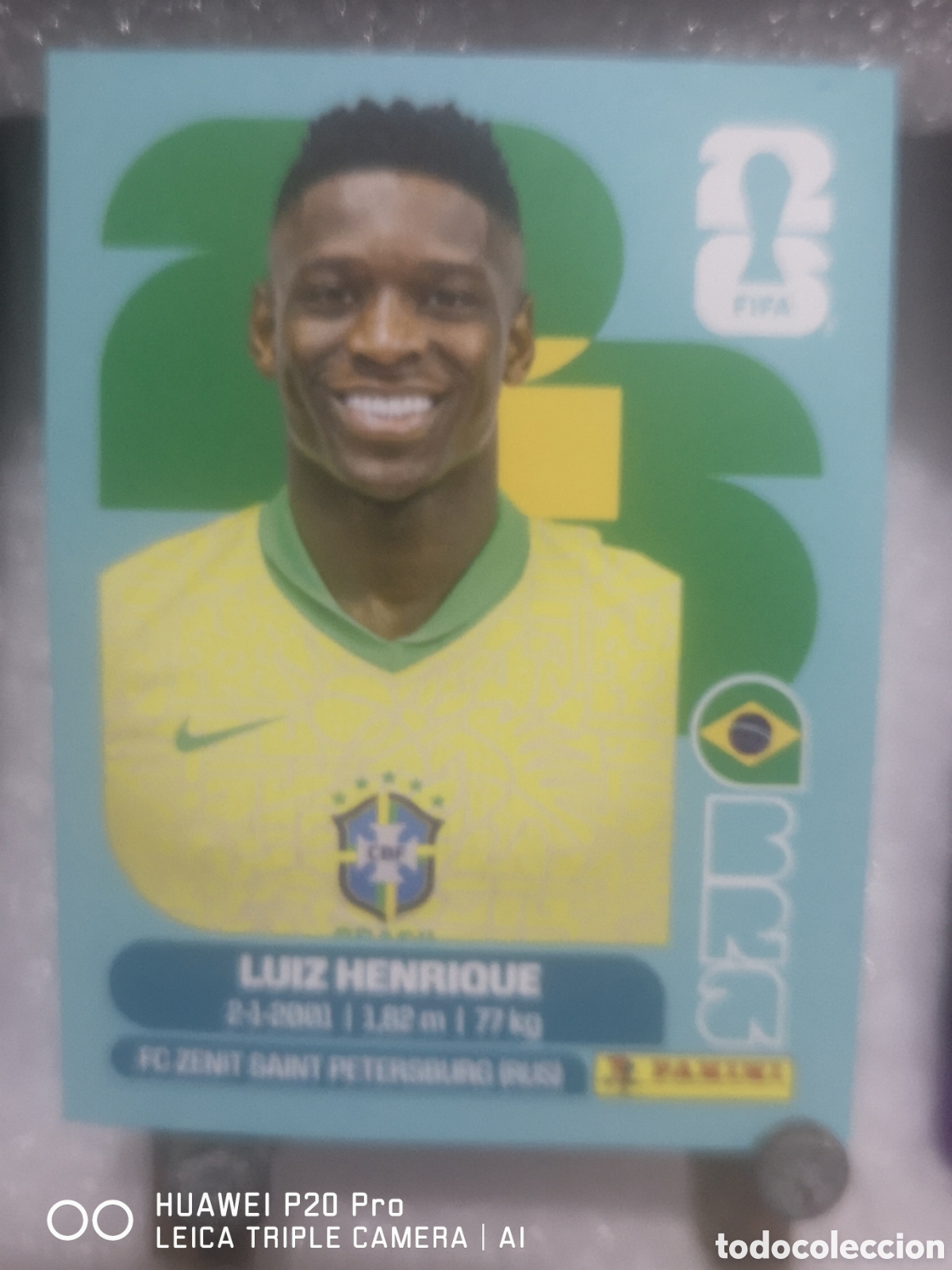 Cromos de F&uacute;tbol: FIFA WORLD CUP MUNDIAL 2026 LUIZ HENRIQUE - BRA 12