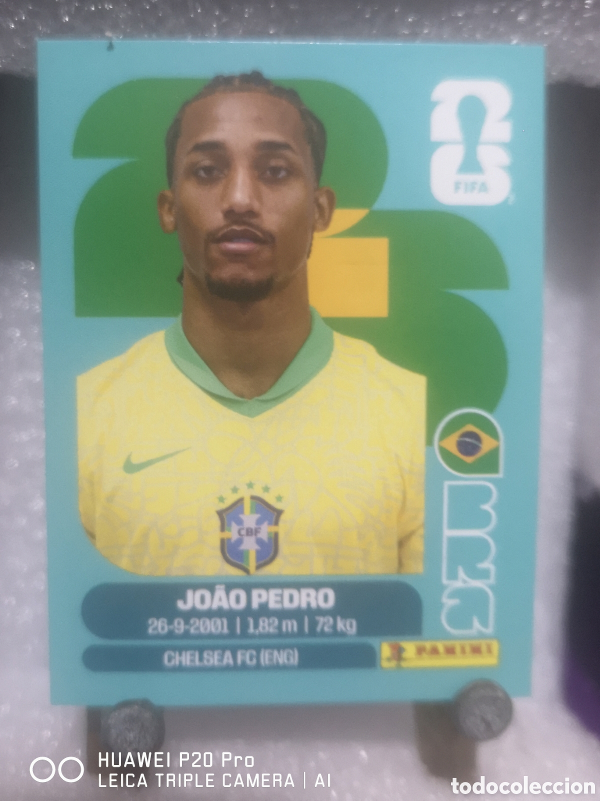 Cromos de F&uacute;tbol: FIFA WORLD CUP MUNDIAL 2026 JOAO PEDRO - BRA 16