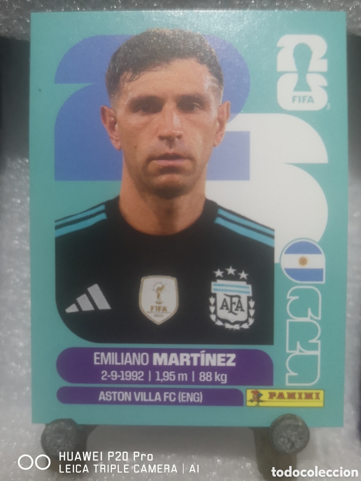 Cromos de F&uacute;tbol: FIFA WORLD CUP MUNDIAL 2026 EMILIANO MARTINEZ - ARG 2