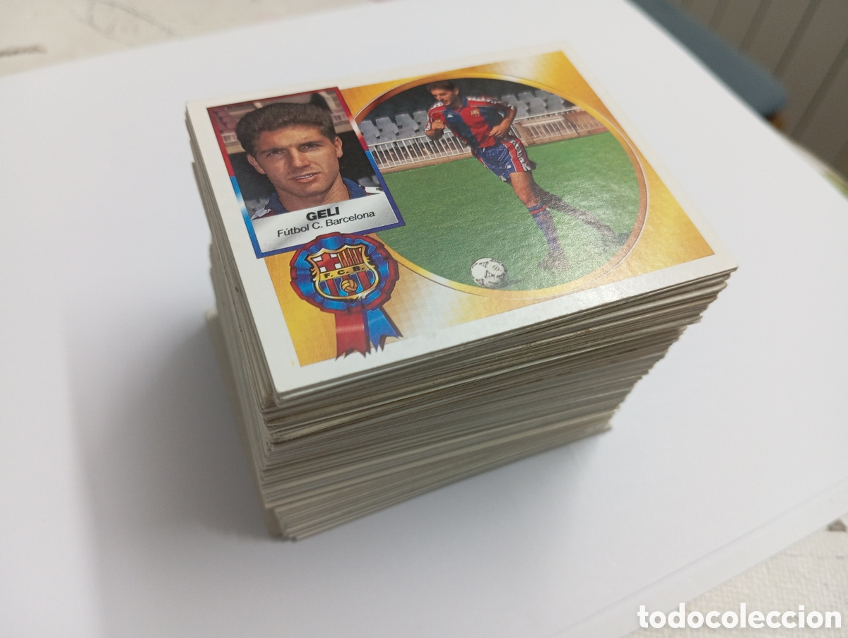 Cromos de F&uacute;tbol: Lote cromos Liga Este 1994 1995 NUEVOS SIN PEGAR PANINI 94 95