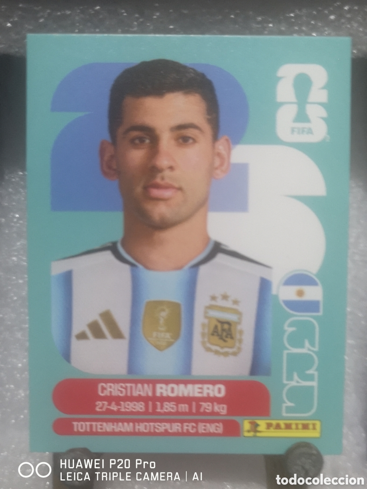 Cromos de F&uacute;tbol: FIFA WORLD CUP MUNDIAL 2026 CRISTIAN ROMERO - ARG 4