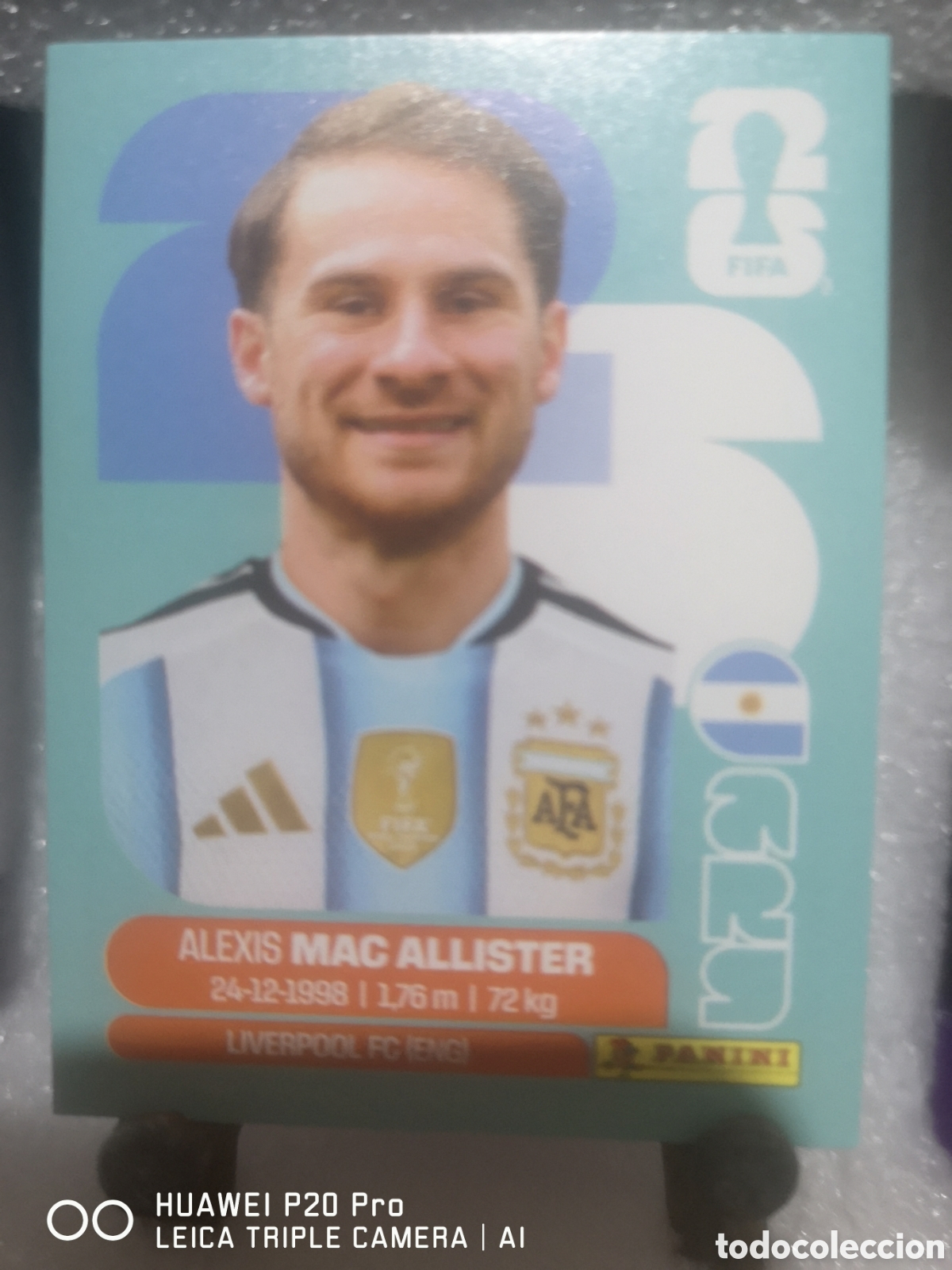 Cromos de F&uacute;tbol: FIFA WORLD CUP MUNDIAL 2026 MAC ALLISTER - ARG 9