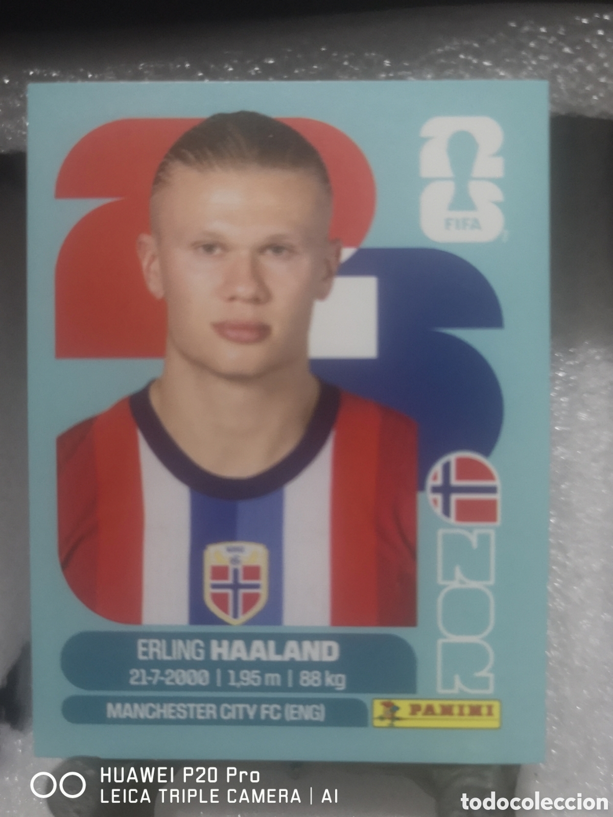 Cromos de F&uacute;tbol: FIFA WORLD CUP MUNDIAL 2026 ERLING HAALAND - NOR 15