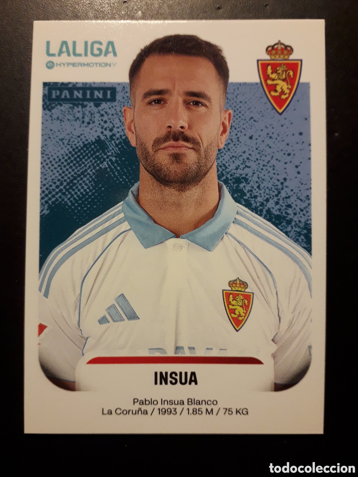Cromos de F&uacute;tbol: INS&Uacute;A ZARAGOZA N&deg; 406 LALIGA HYPERMOTION 25 26 2025 2026 PANINI SIN PEGAR PEDIDO M&Iacute;NIMO 3&euro;.