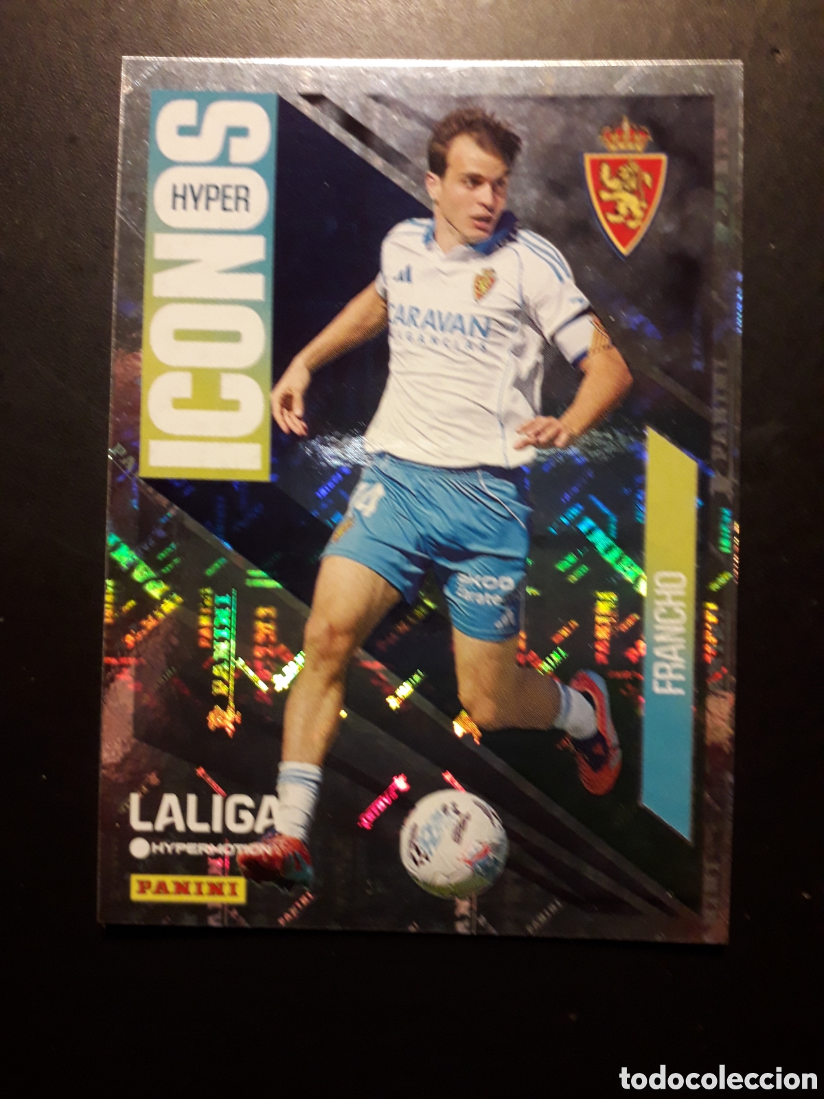 Cromos de F&uacute;tbol: FRANCHO ZARAGOZA ICONOS N&deg; 460 LALIGA HYPERMOTION 25 26 2025 2026 PANINI SIN PEGAR PEDIDO M&Iacute;NIMO 3&euro;