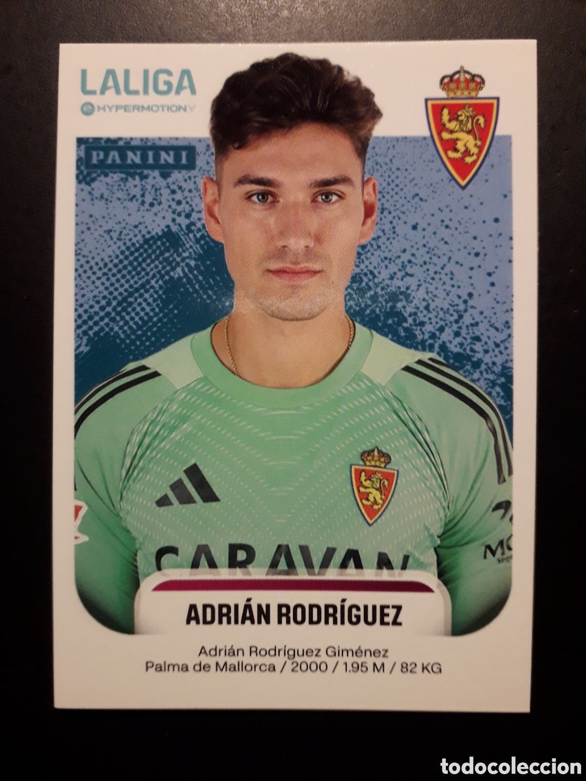 Cromos de F&uacute;tbol: ADRI&Aacute;N RODR&Iacute;GUEZ ZARAGOZA N&deg; 404 LALIGA HYPERMOTION 25 26 2025 2026 PANINI SIN PEG PEDIDO M&Iacute;NIMO 3&euro;