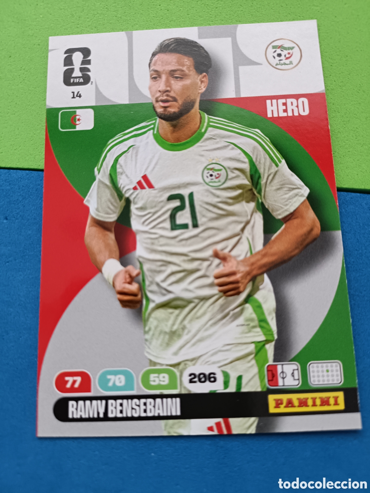 Cartes &agrave; collectionner de Football: Adrenalyn XL Fifa World cup 2026 mundial - 14 Bensebaini