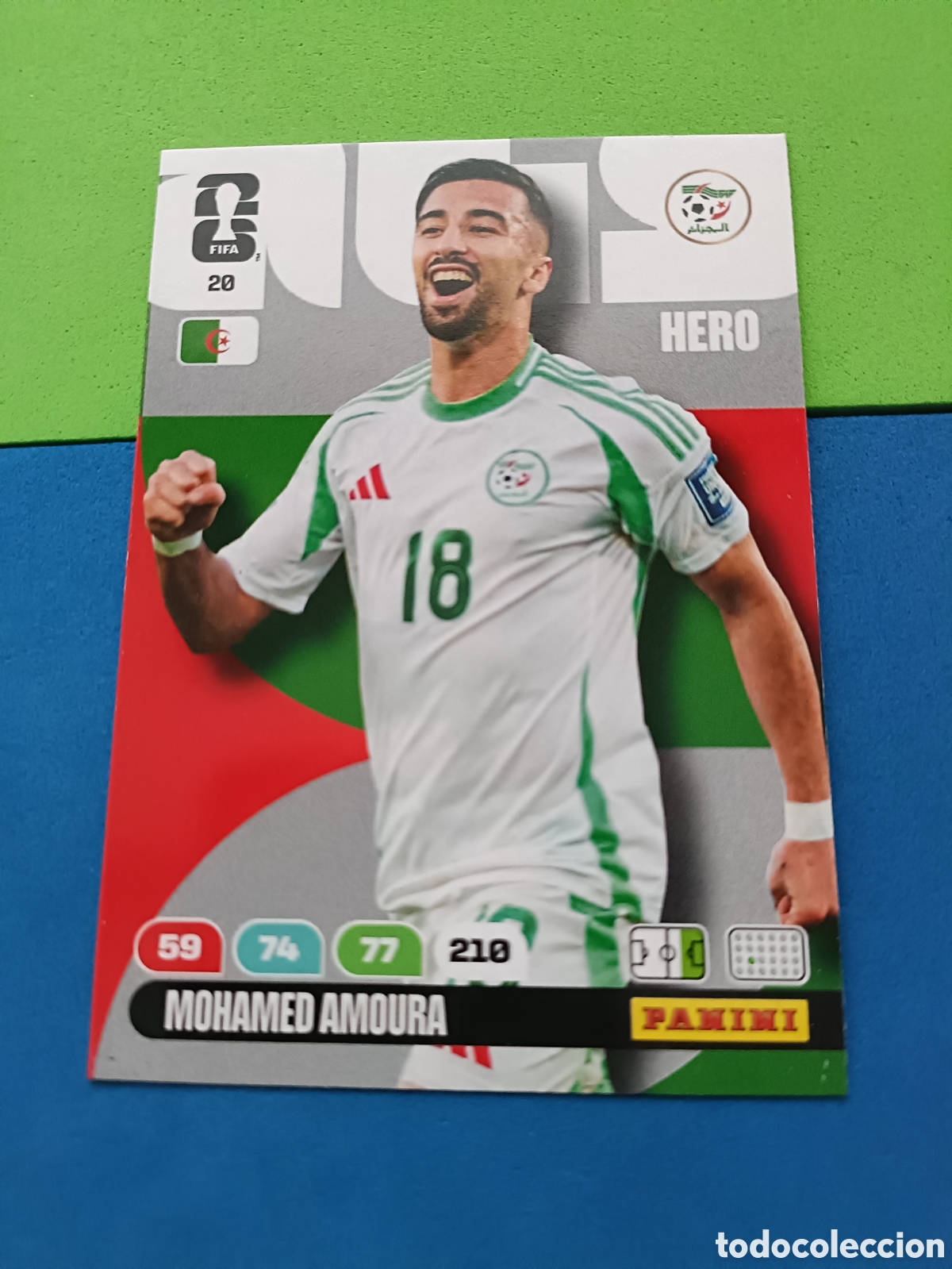 Cromos de F&uacute;tbol: Adrenalyn XL Fifa World cup 2026 mundial - 20 Mohamed Amoura