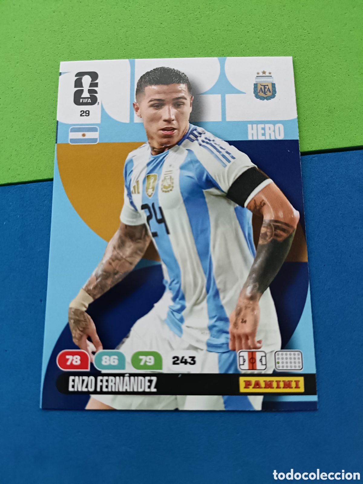 Cromos de F&uacute;tbol: Adrenalyn XL Fifa World cup 2026 mundial - 29 Enzo Fern&aacute;ndez Argentina