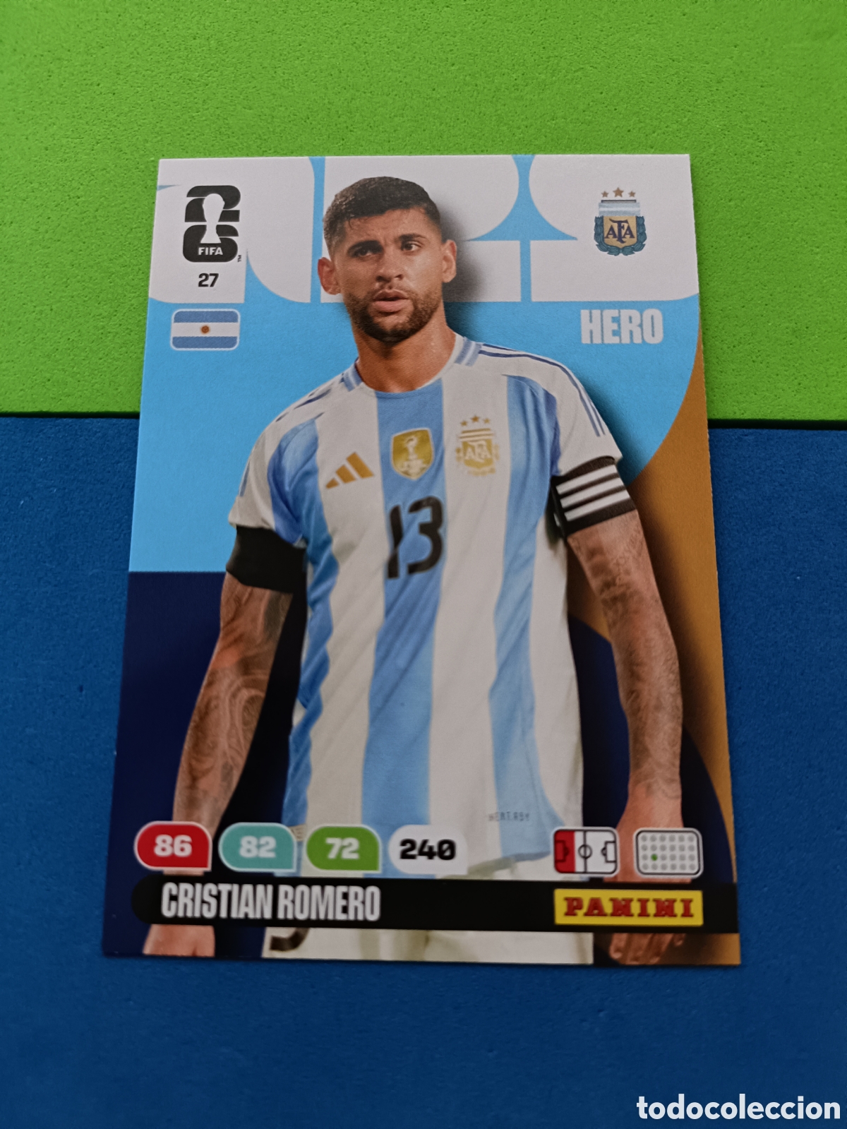 Cromos de F&uacute;tbol: Adrenalyn XL Fifa World cup 2026 mundial - 27 Romero Argentina