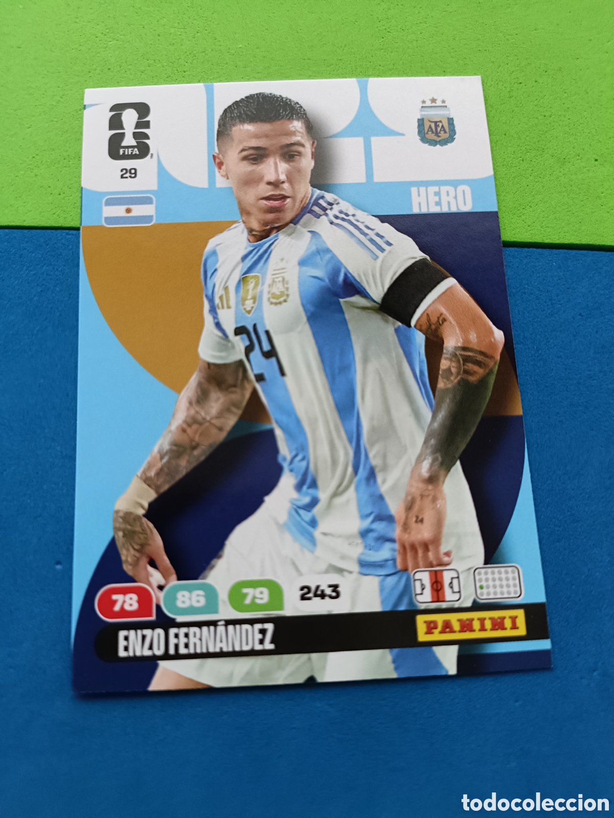 Cromos de F&uacute;tbol: Adrenalyn XL Fifa World cup 2026 mundial - 29 Enzo Fern&aacute;ndez Argentina
