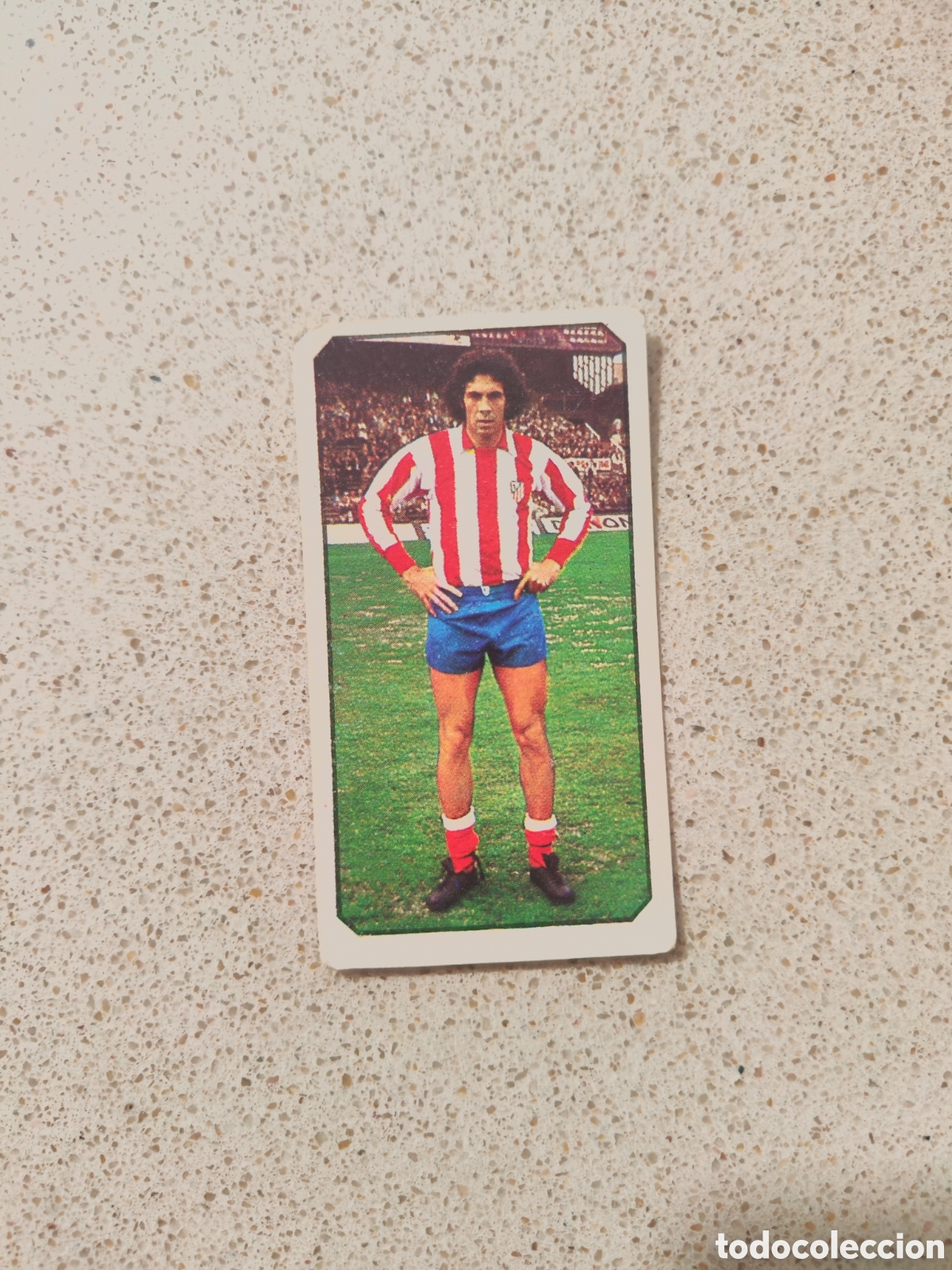 Cartes &agrave; collectionner de Football: Este 77 78 sin pegar Atl&eacute;tico Madrid Rub&eacute;n Cano