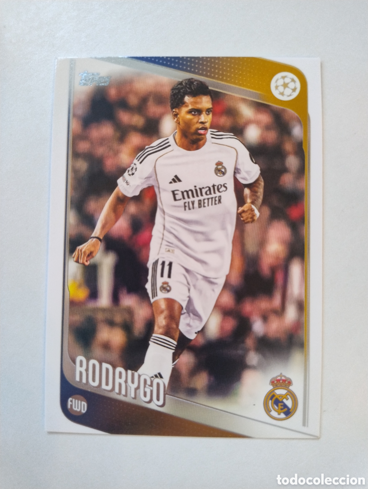 Cromos de F&uacute;tbol: 102 - Rodrygo - Real Madrid - Topps UCC Flagship 2025 - 2026