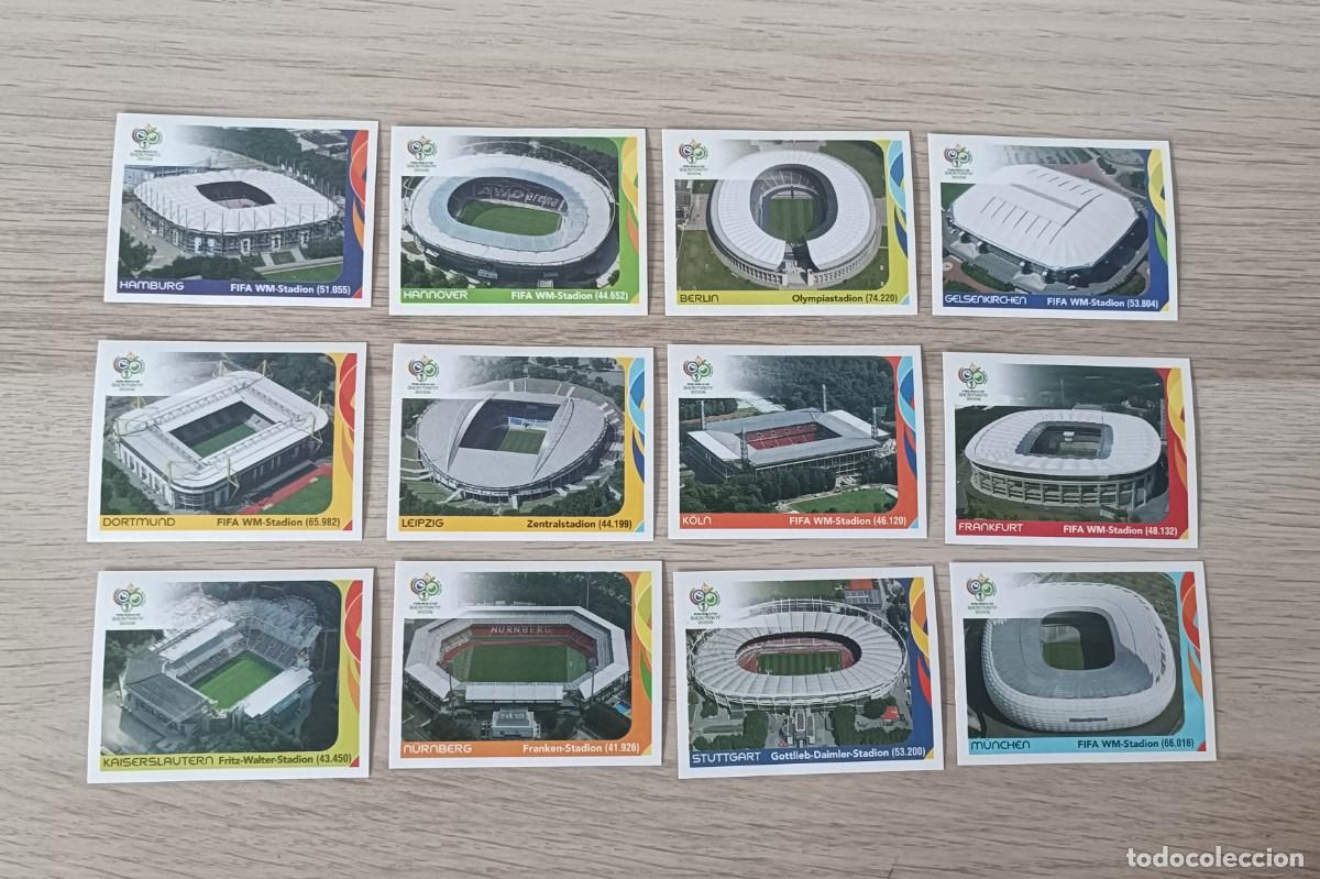 Cromos de F&uacute;tbol: TODOS LOS ESTADIOS , Mundial Alemania 2006, Panini, FIFA World CUP Germany