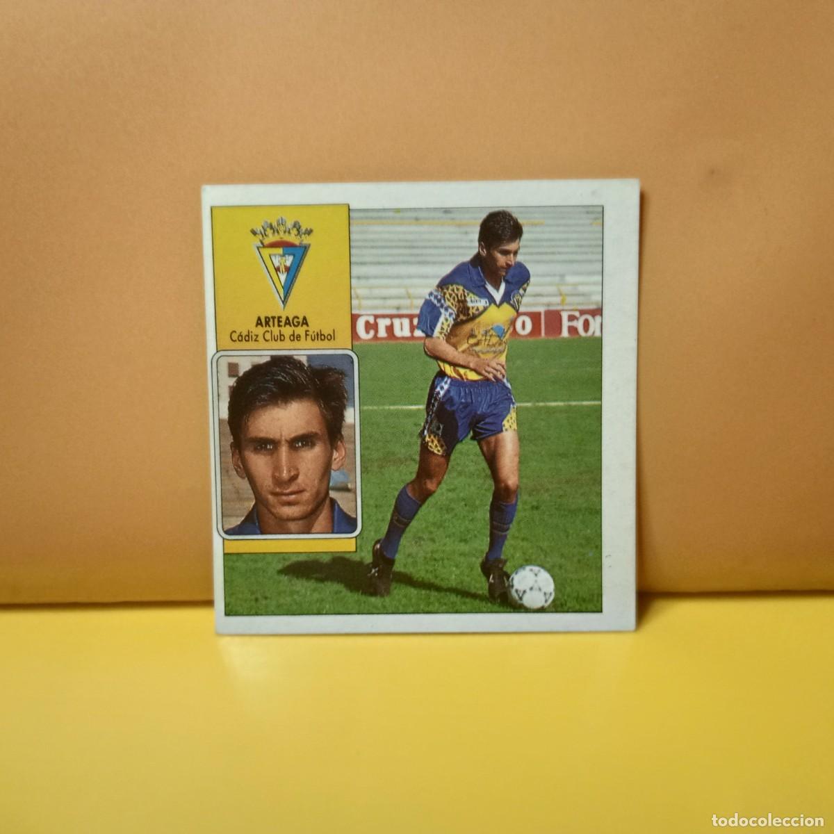Cromos de F&uacute;tbol: EDICIONES ESTE 1992 1993 92 93 CADIZ C.F ARTEAGA