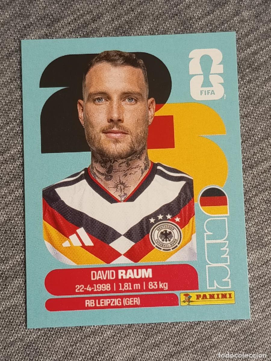 Cromos de F&uacute;tbol: RAUM GER 4 STICKER MUNDIAL 2026 PANINI FIFA WORLD CUP NUEVO