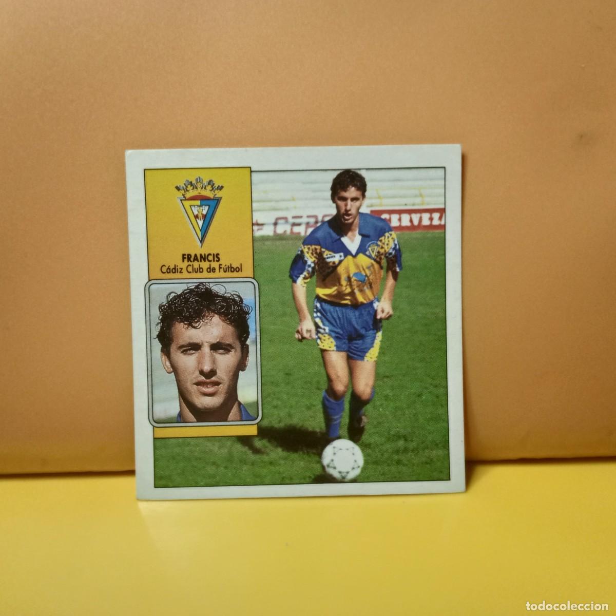Cromos de F&uacute;tbol: EDICIONES ESTE 1992 1993 92 93 CADIZ C.F FRANCIS