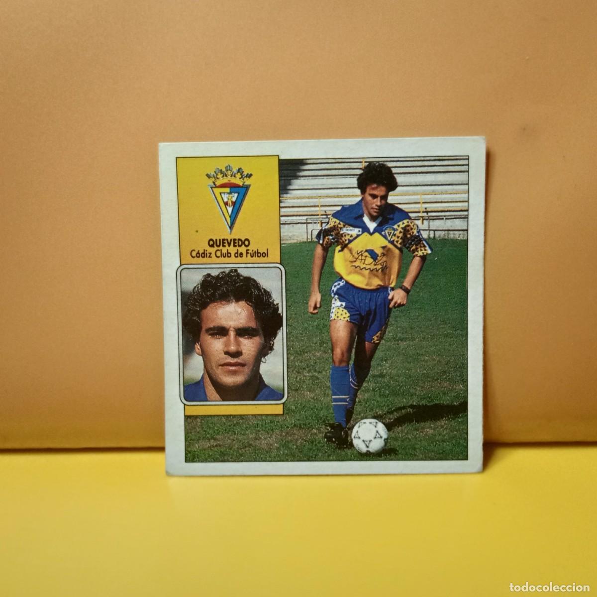 Football Stickers: EDICIONES ESTE 1992 1993 92 93 CADIZ C.F QUEVEDO