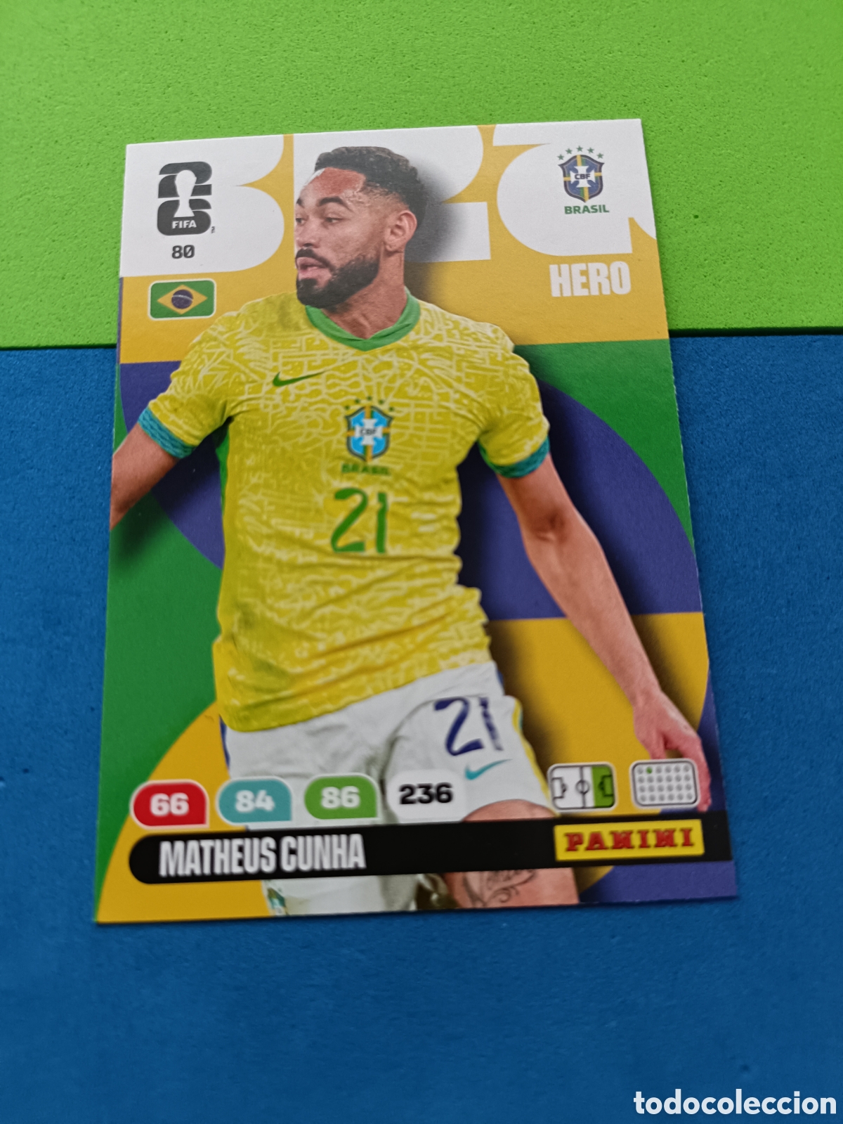 Football Stickers: Adrenalyn XL Fifa World cup 2026 mundial - 80 Cunha