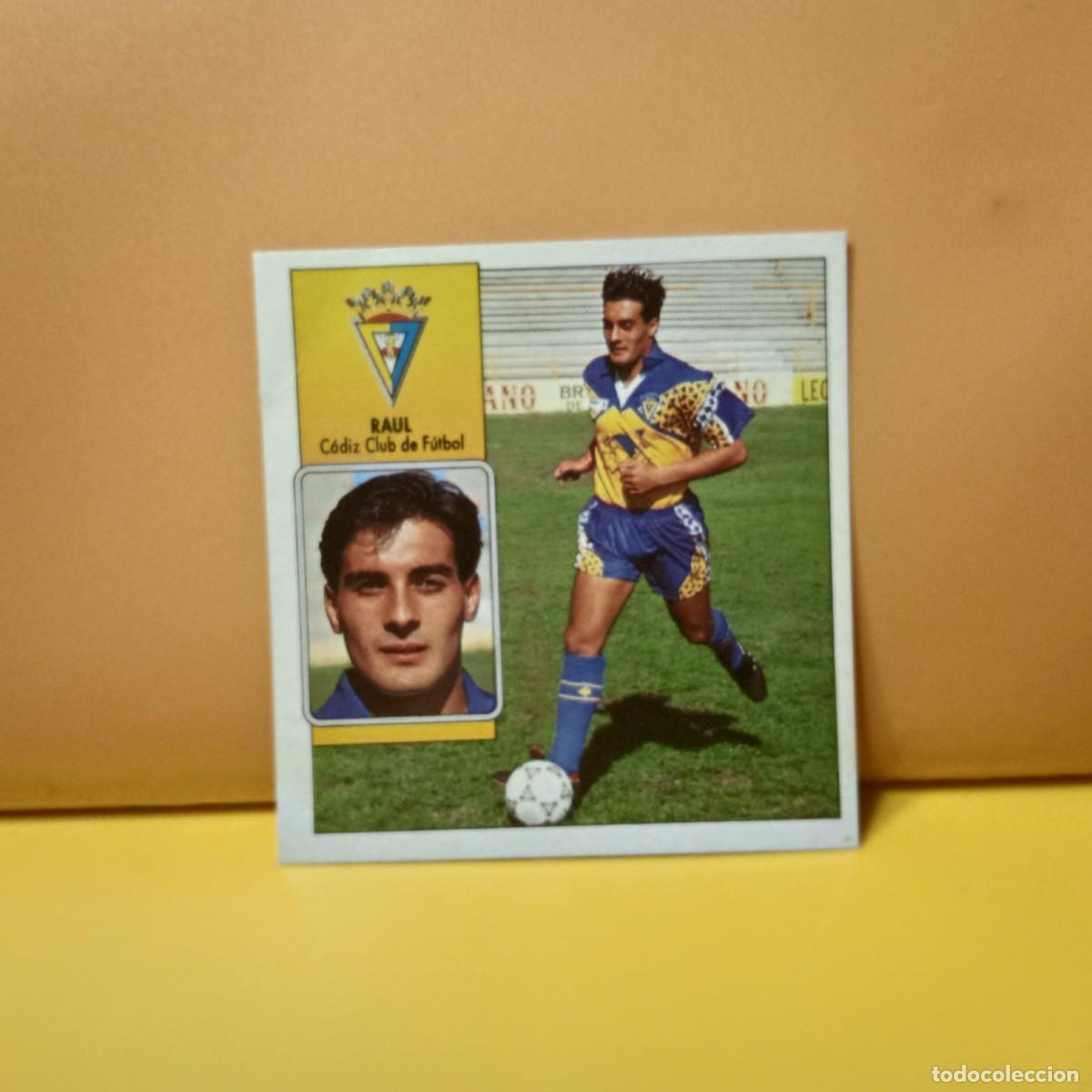 Cromos de Futebol: EDICIONES ESTE 1992 1993 92 93 CADIZ C.F RAUL