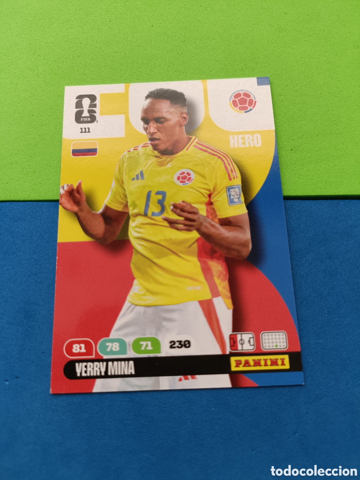 Cromos de F&uacute;tbol: Adrenalyn XL Fifa World cup 2026 mundial - 111 Yerry Mina