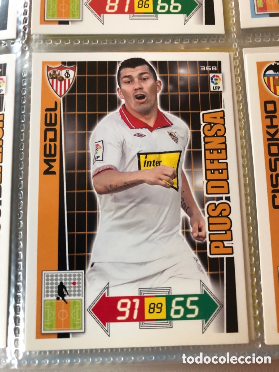 Cromos de F&uacute;tbol: Adrenalyn 2012 2013 plus defensa medel 368 Sevilla