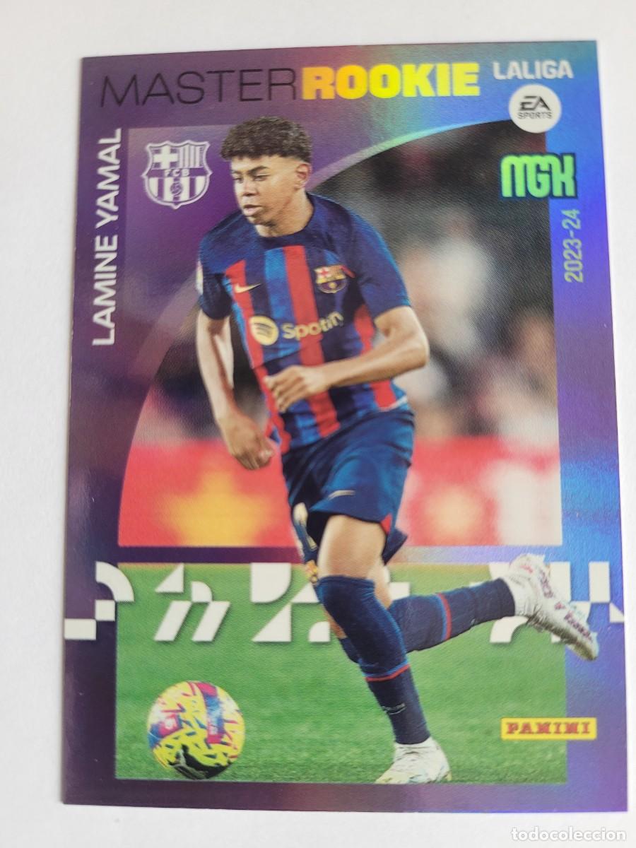 Cromos de F&uacute;tbol: LAMINE YAMAL MASTER ROOKIE 2023-24 PANINI MGK