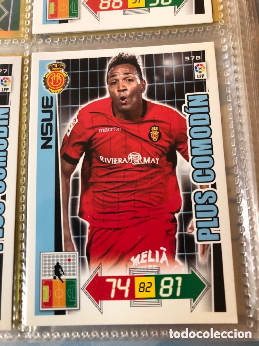 Cromos de F&uacute;tbol: Adrenalyn 2012 2013 plus comodin nsue 378 Mallorca