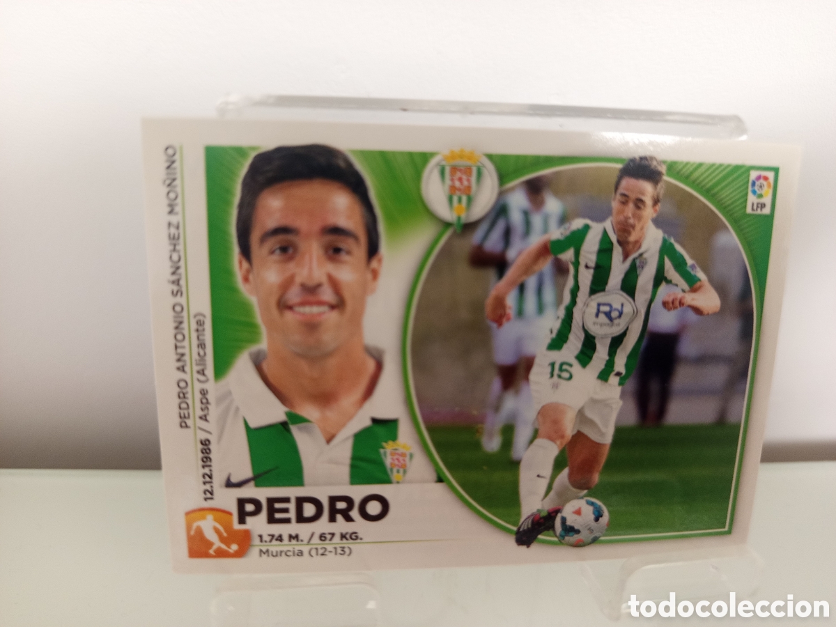 Fu&szlig;ball-Sticker: ❇️ CROMO ⚽ PEDRO C&Oacute;RDOBA 14 15 2014 2015 ESTE PANINI SIN PEGAR ❇️