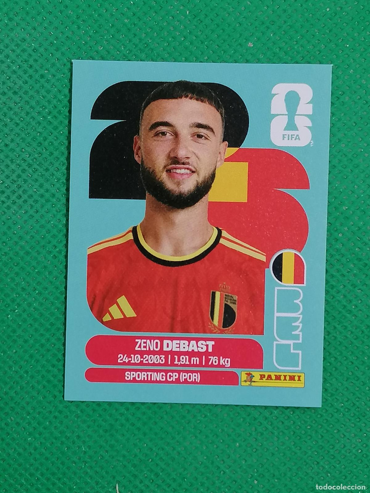 Cromos de F&uacute;tbol: BEL 5 BEL5 ZENO DEBAST BELGICA ⚽ PANINI FIFA MUNDIAL WORLD CUP 26 2026 STICKER ⚽