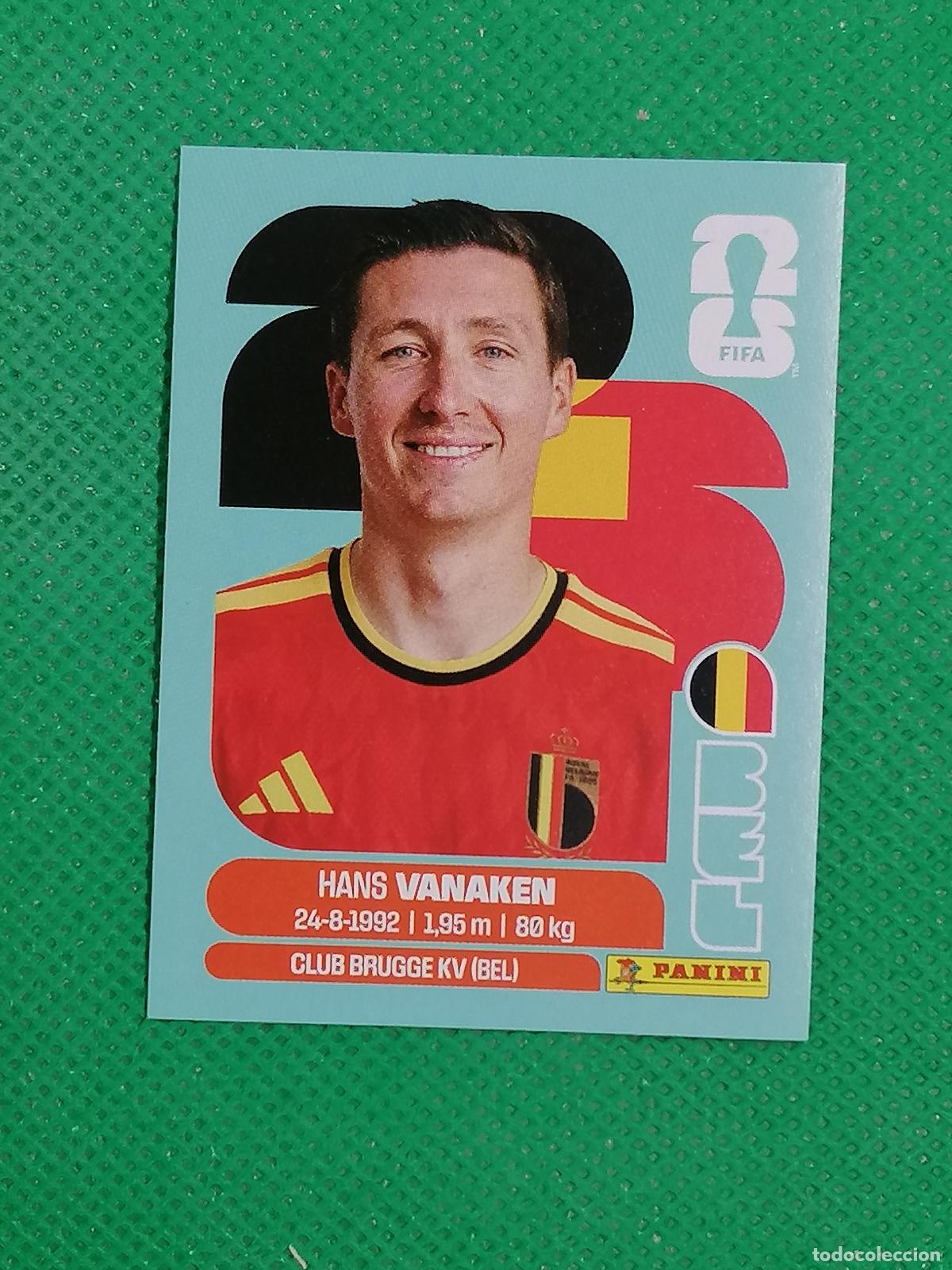 Cromos de F&uacute;tbol: BEL 14 BEL14 HANS VANAKEN BELGICA ⚽ PANINI FIFA MUNDIAL WORLD CUP 26 2026 STICKER ⚽