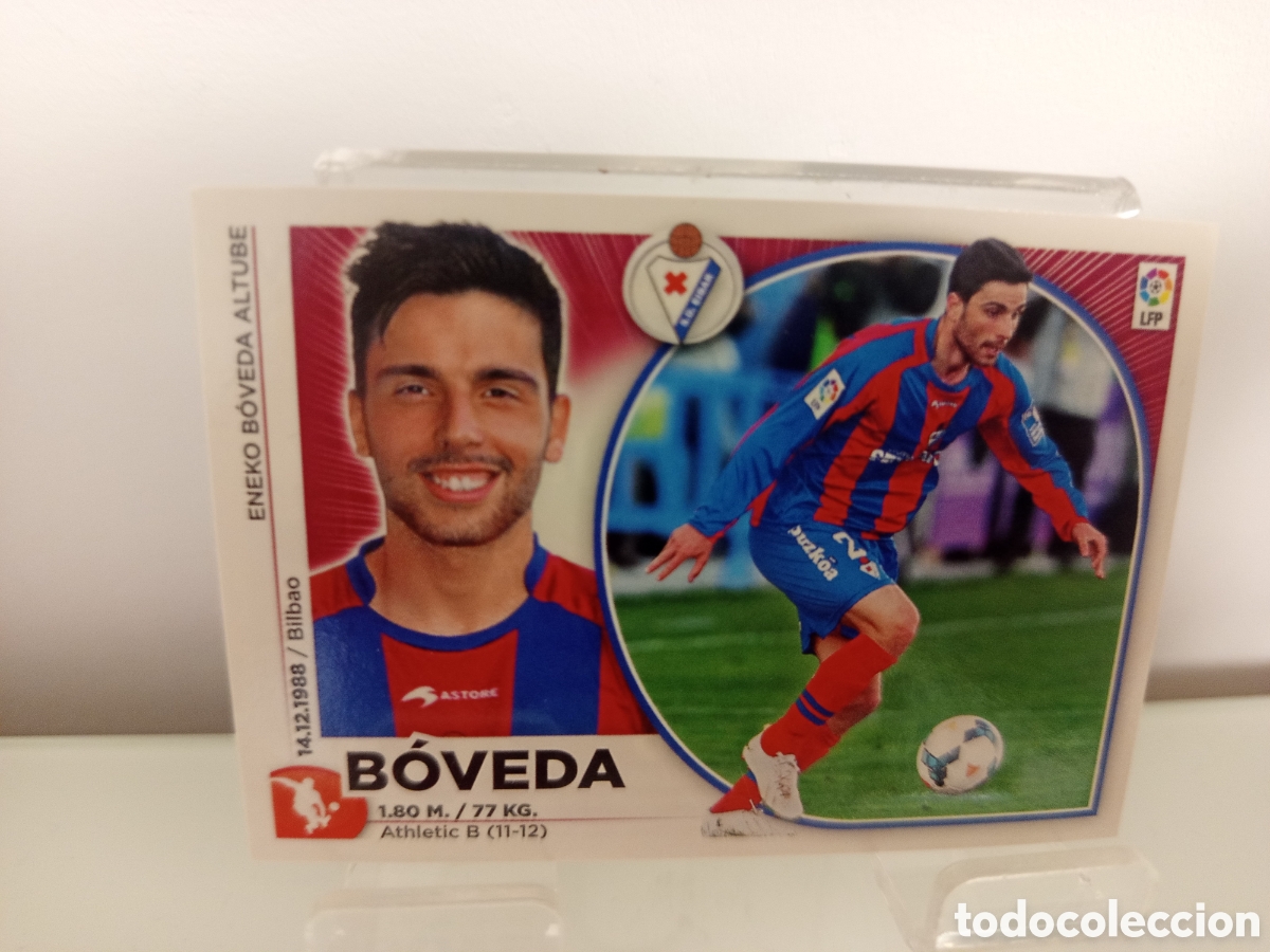 Cromos de F&uacute;tbol: ❇️ CROMO ⚽ B&Oacute;VEDA EIBAR 14 15 2014 2015 ESTE PANINI SIN PEGAR ❇️