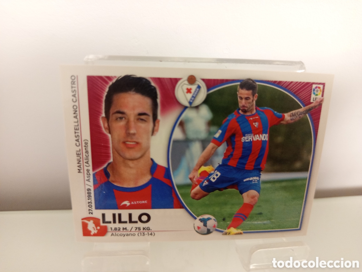 Cromos de F&uacute;tbol: ❇️ CROMO ⚽ LILLO EIBAR 14 15 2014 2015 ESTE PANINI SIN PEGAR ❇️