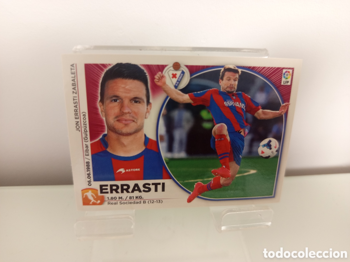 Cromos de F&uacute;tbol: ❇️ CROMO ⚽ ERRASTI EIBAR 14 15 2014 2015 ESTE PANINI SIN PEGAR ❇️