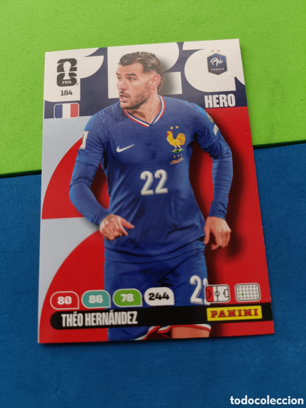 Cromos de F&uacute;tbol: Adrenalyn XL Fifa World cup 2026 mundial - 184 Theo Hernandez