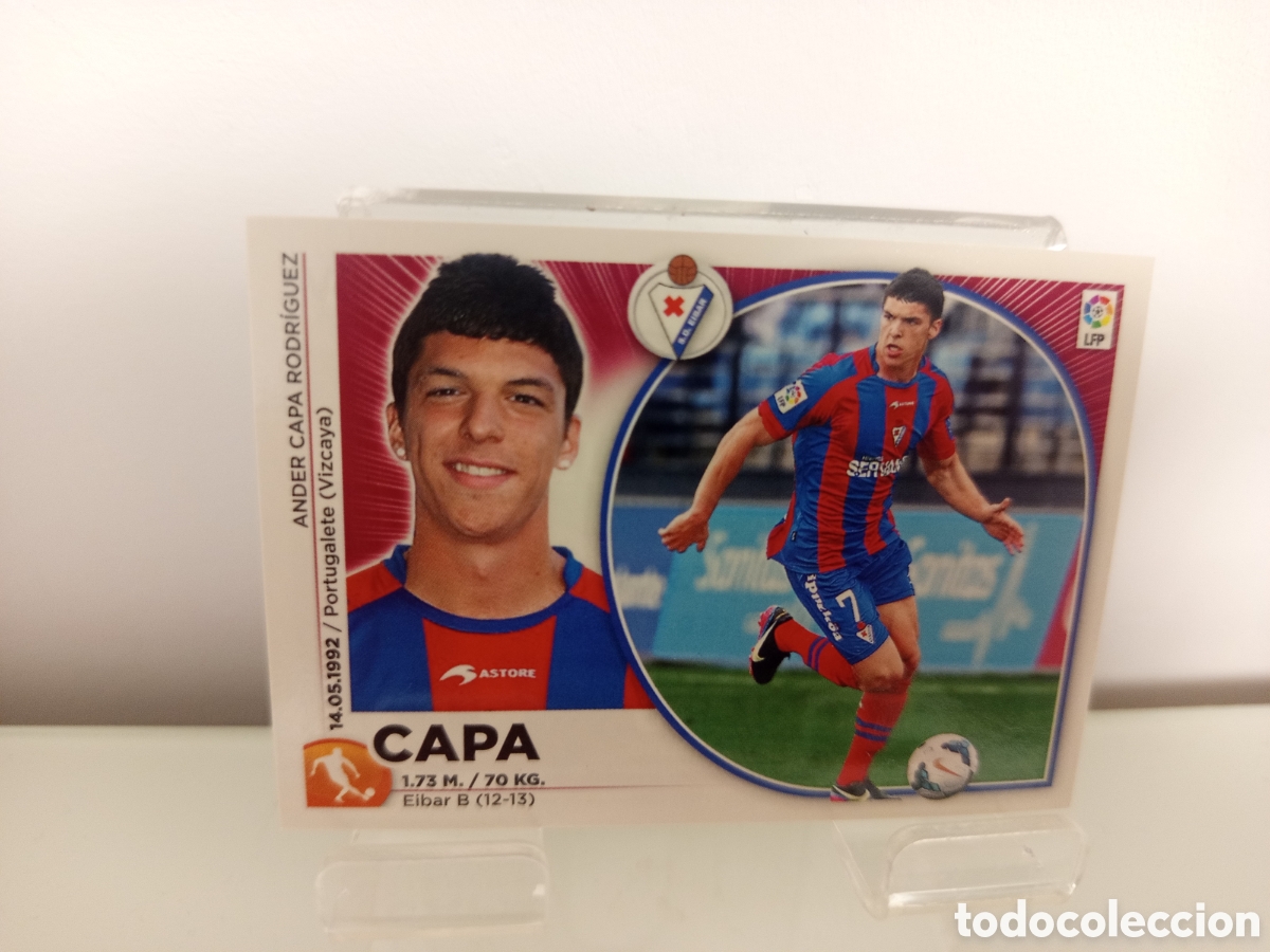 Cromos de F&uacute;tbol: ❇️ CROMO ⚽ CAPA EIBAR 14 15 2014 2015 ESTE PANINI SIN PEGAR ❇️