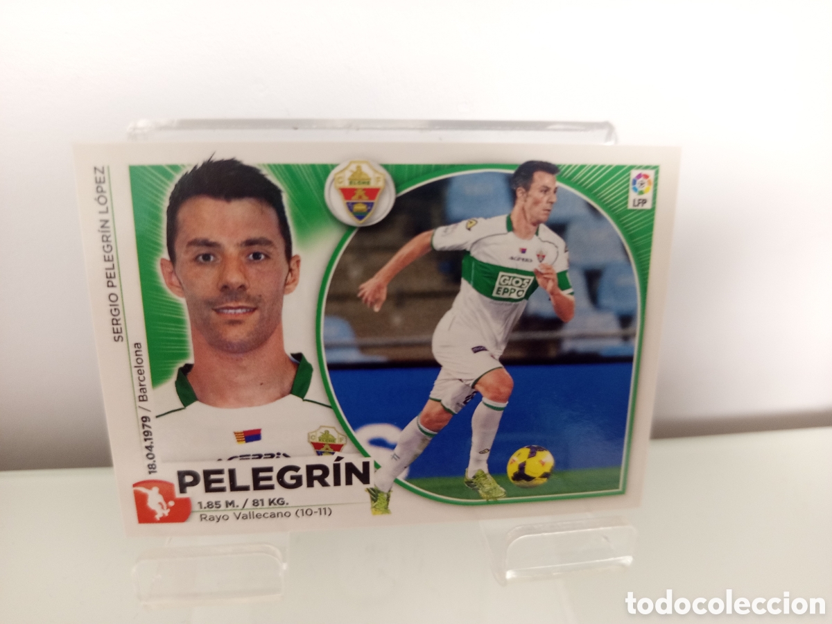 Cromos de F&uacute;tbol: ❇️ CROMO ⚽ PELEGR&Iacute;N ELCHE 14 15 2014 2015 ESTE PANINI SIN PEGAR ❇️