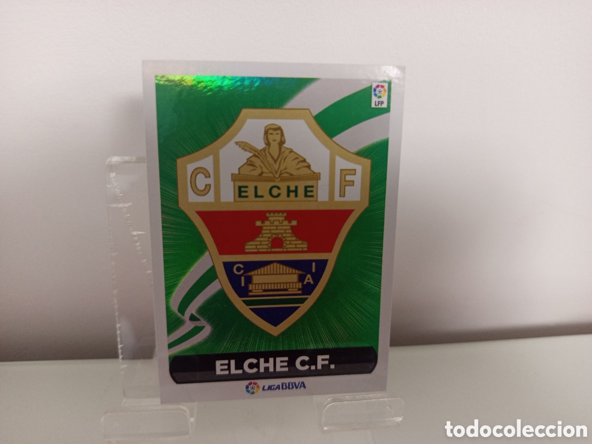 Cromos de F&uacute;tbol: ❇️ CROMO ⚽ ESCUDO ELCHE 14 15 2014 2015 ESTE PANINI SIN PEGAR ❇️