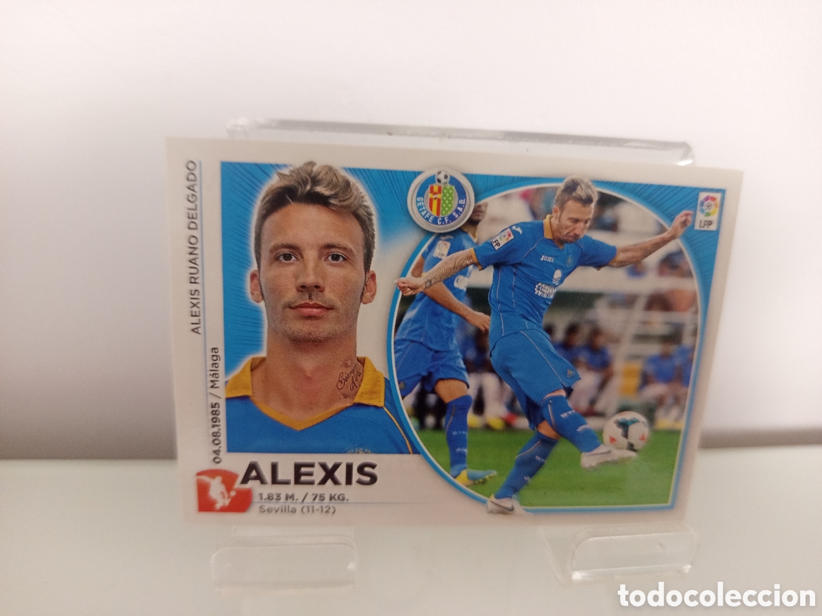Cromos de F&uacute;tbol: ❇️ CROMO ⚽ ALEXIS GETAFE 14 15 2014 2015 ESTE PANINI SIN PEGAR ❇️