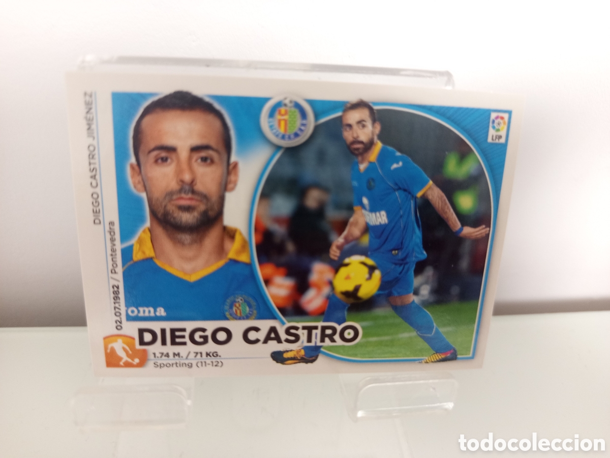 Cromos de F&uacute;tbol: ❇️ CROMO ⚽ DIEGO CASTRO GETAFE 14 15 2014 2015 ESTE PANINI SIN PEGAR ❇️