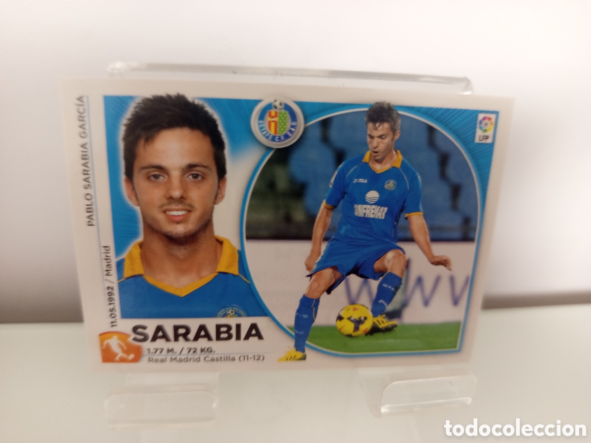 Cromos de F&uacute;tbol: ❇️ CROMO ⚽ SARABIA GETAFE 14 15 2014 2015 ESTE PANINI SIN PEGAR ❇️