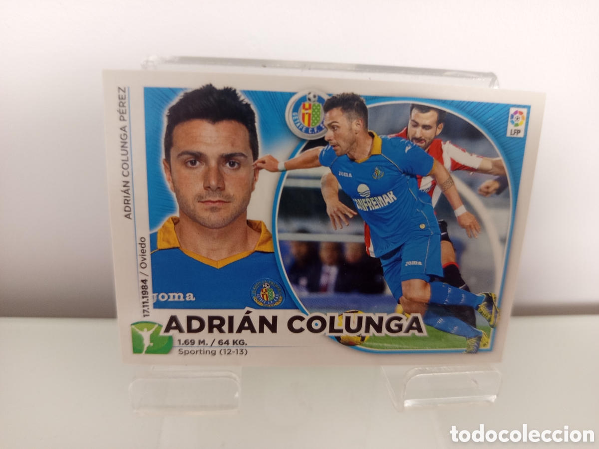 Cromos de F&uacute;tbol: ❇️ CROMO ⚽ ADRI&Aacute;N COLUNGA GETAFE 14 15 2014 2015 ESTE PANINI SIN PEGAR ❇️
