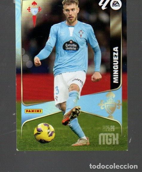 Cromos de F&uacute;tbol: CROMO DE EDITOR MGH PANINI DEL A&Ntilde;O 2025 / 26 CELTA MINGUEZA N&ordm;116